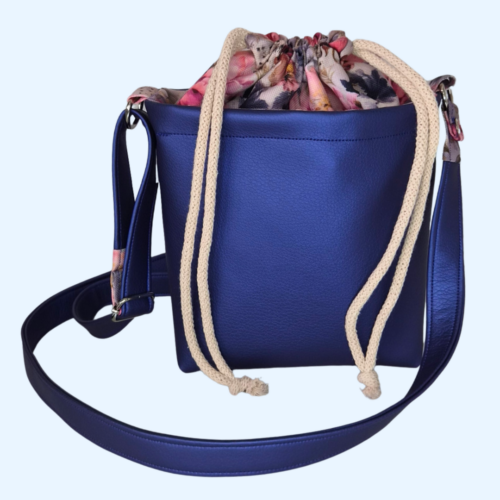 Mini Bucket - Metalic Blue