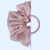 12 Scrunchie z jedwabiem - Malinowa Beza