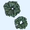 25 Scrunchie z jedwabiem - Leśna Szałwia