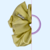 3 Scrunchie z jedwabiem - Cytrynowy Sorbet